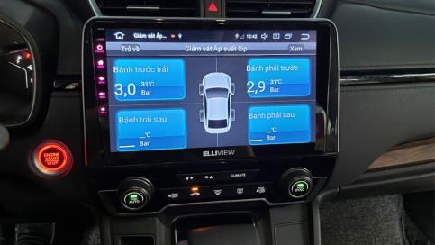 Màn hình DVD Android liền camera 360 xe Honda CRV 2018 - nay | Elliview S4 Premium